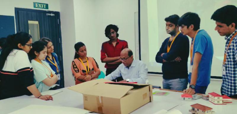 Model making workshop - Conducted by Sunil Mestry Sir for 1st year students from 23rd - 25th June 2022