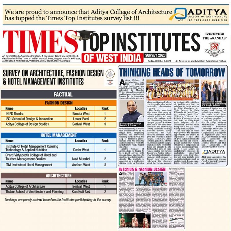 ACA Top College in Times